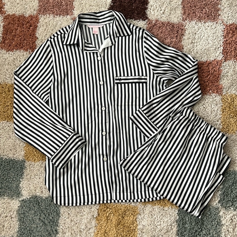 Victoria’s Secret Striped Pajama Set